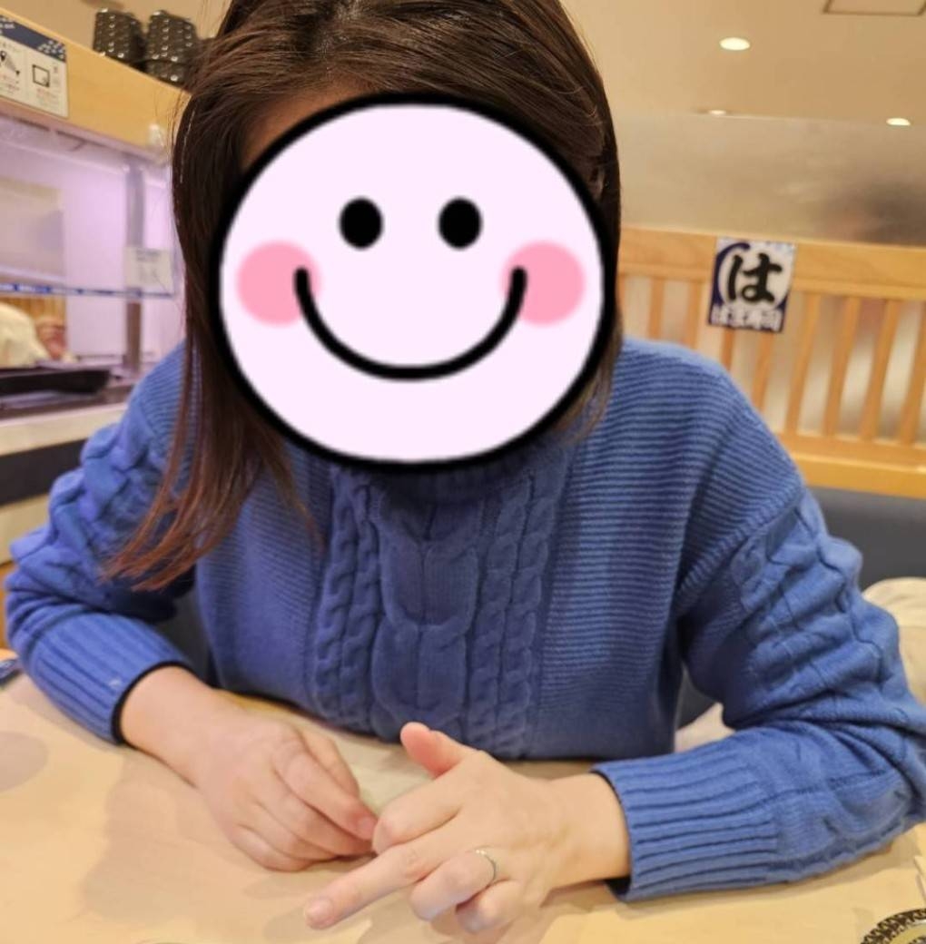 妻と回転寿司を食べに行きました。